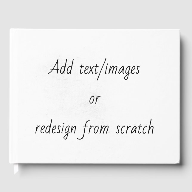 Livro De Visitas Create Your Own (Frente)