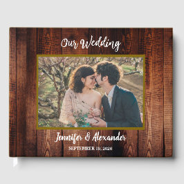 Livro De Visitas Create your own rustic photo country wedding 