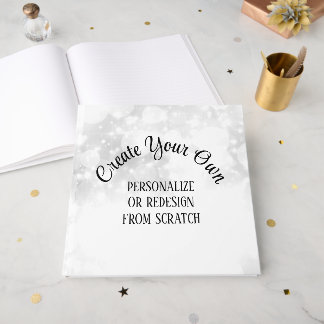 Livro De Visitas Crie Seu Próprio Casamento Branco