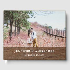 Livro De Visitas Crie sua própria noiva e casamento com fotos do no