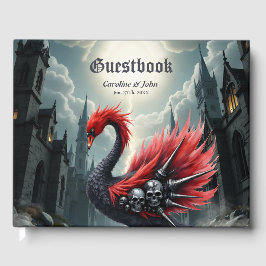 Livro De Visitas Crimson Cathedral Swan. 