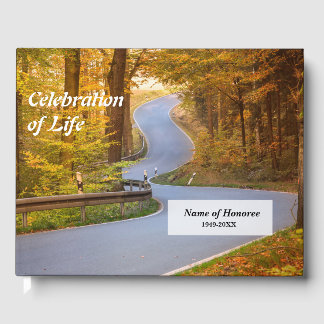 Livro De Visitas Curvy Road Celebration of Life Memorial