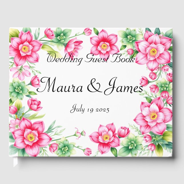 Livro de Visitas da Flor Rosa (Frente)