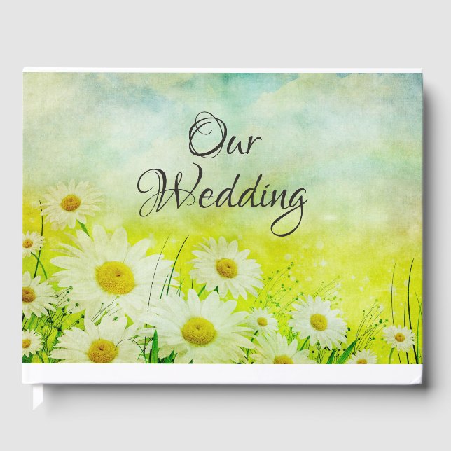 Livro De Visitas Daisies (Frente)