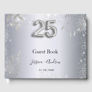 livro de visitas de aniversário de casamento de pr