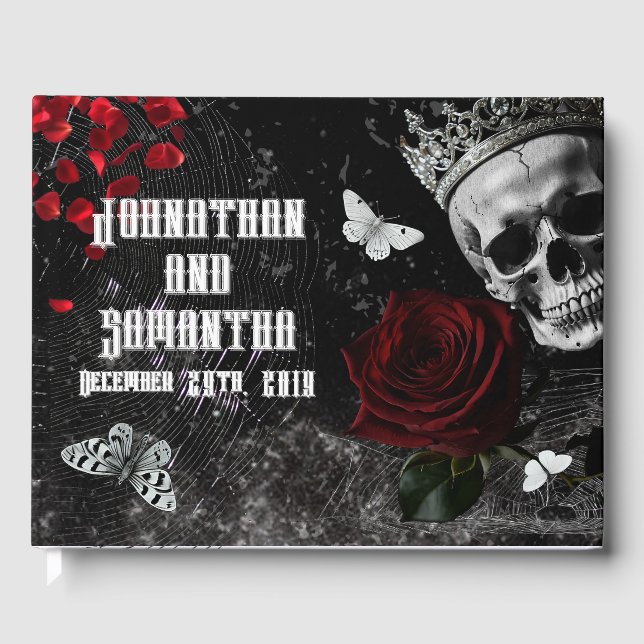 Livro de Visitas de Casamento de 122 Páginas Assom (Frente)