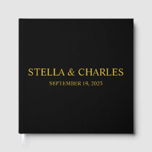 Livro de Visitas de Casamento de Luxo, Nome Person