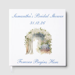 Livro de Visitas de Casamento Floral Sonhador