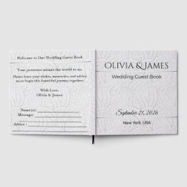 Livro de Visitas de Casamento Lembrança Personaliz