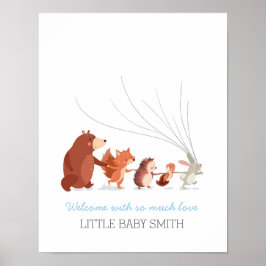 Livro de visitas de chá de bebê impressões digitai