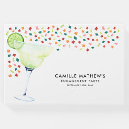 Livro de visitas de festa de noivado Fiesta