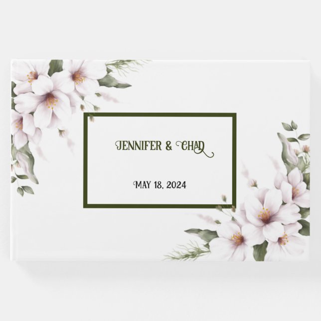 Livro de Visitas de Floral Branco (Frente)