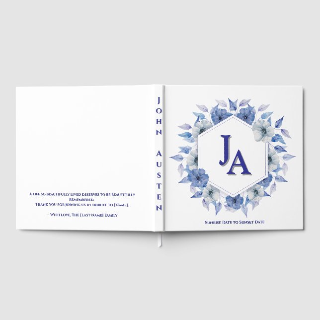 Livro de Visitas de Funeral (Completo)