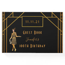 Deco de arte da década de 100 anos