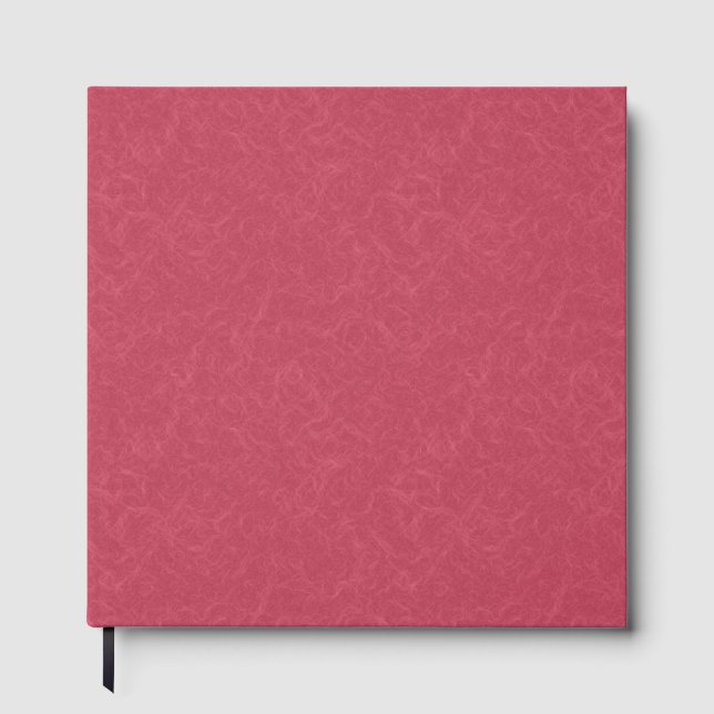 Livro De Visitas Deep pink  textured swirling  pattern (Frente)