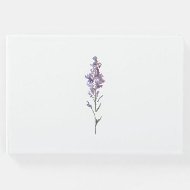 Livro De Visitas Delicado floral (Frente)