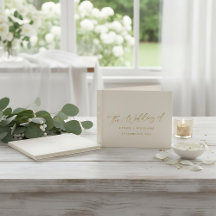 Delicar Casamento Dourado e marfim Monograma Trase