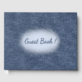 Livro De Visitas Denim