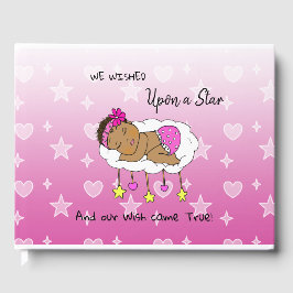 Livro De Visitas Desejávamos um Étnico de Chá de fraldas da Star Gi