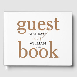 Livro De Visitas Design Negra Elegante com Moderno Glitter