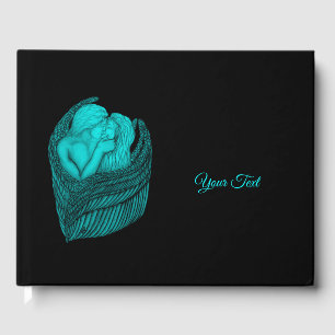 Livro De Visitas Design preto e verde