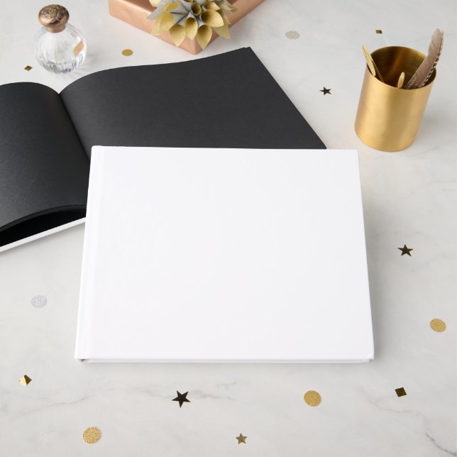 Livro De Visitas Design seu sonho - 10,5" x 8,25" (Frente aberta)