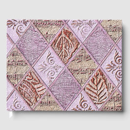 Livro De Visitas Designs De Diamante Em Pinks