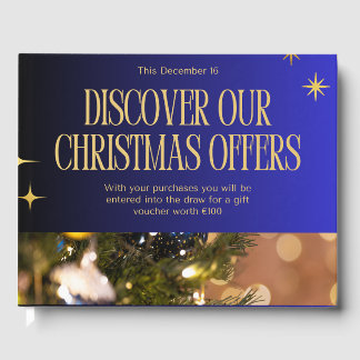 Livro De Visitas Discover Our Christmas Offers – Holiday Shopping 