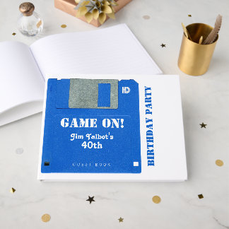 Livro De Visitas Disquete de Aniversário do Jogo Retroativo Persona