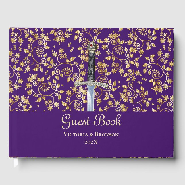 Livro De Visitas Dourada medieval (Frente)