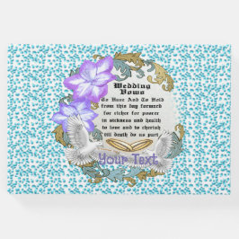 Livro De Visitas Doves Wedding Vows Guest Book