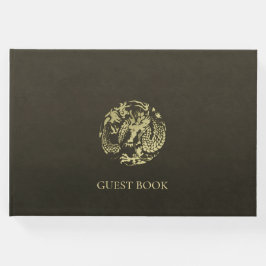 Livro De Visitas Dragão Dourado