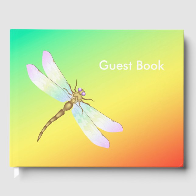 Livro De Visitas Dragonfly (Frente)