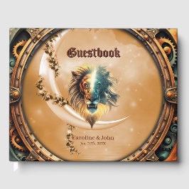 Livro De Visitas Dualidade de Força, Leão e Mulher.