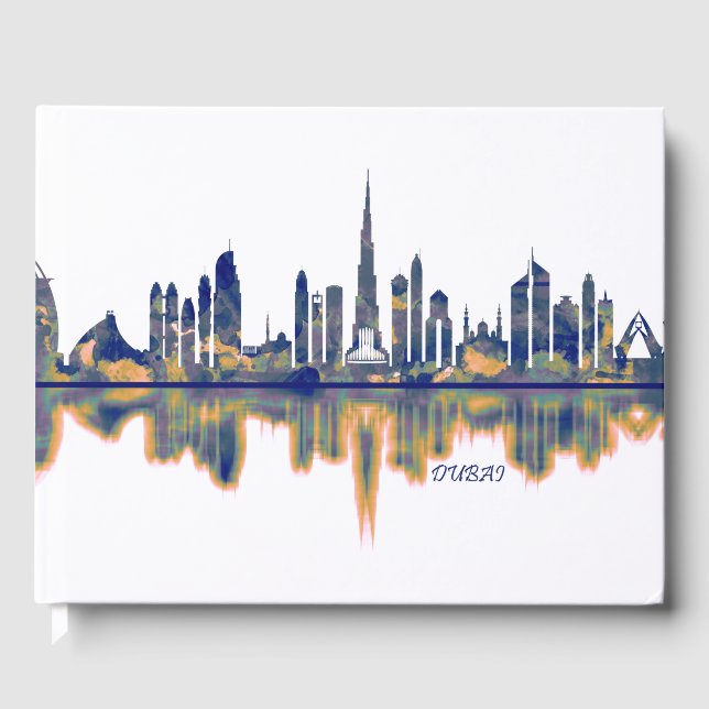Livro De Visitas Dubai Skyline (Frente)