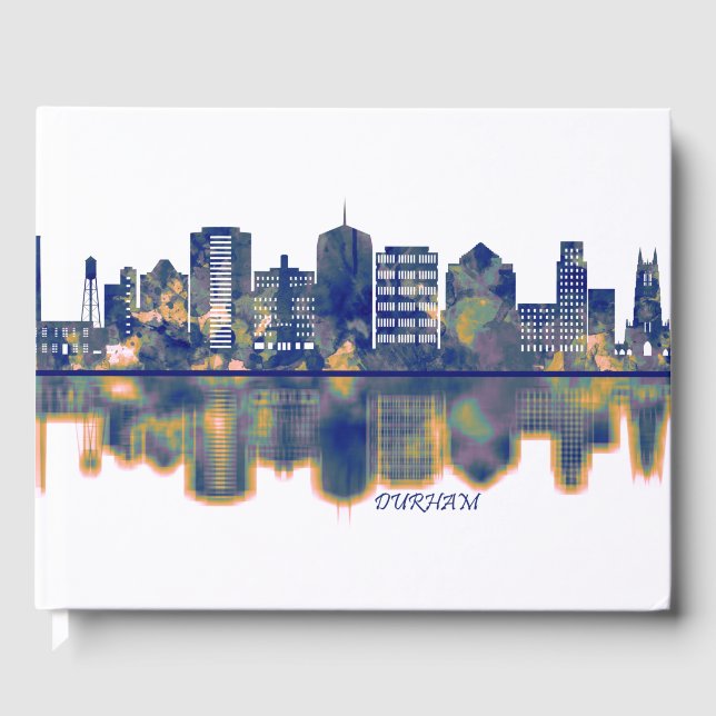 Livro De Visitas Durham Skyline (Frente)