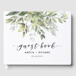 Livro De Visitas Dusty Green Eucalytus