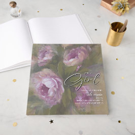 Livro De Visitas É uma menina 12 x 12"