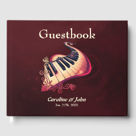 Livro De Visitas Elegance in motion, the curved piano.