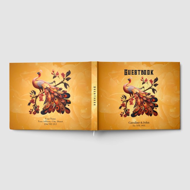 Livro De Visitas Elegância em penas (Completo)