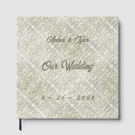 Livro De Visitas Elegant Scribble Pattern