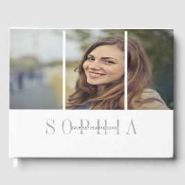 Livro De Visitas Elegante Bat Mitzvah