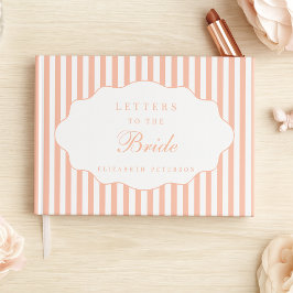 Livro De Visitas Elegante Chique Sophisticado Letras em Tom de Pêss