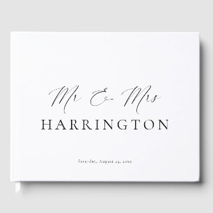 Livro De Visitas Ellesmere Sr. & Sra. Wedding