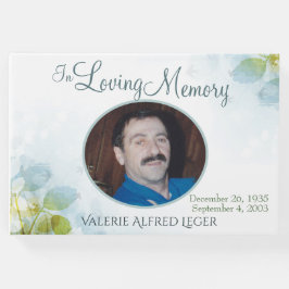Livro De Visitas Em Loving Memory Memorial Keepsasasaet