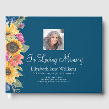 Em memória de amor Girassol e Azul