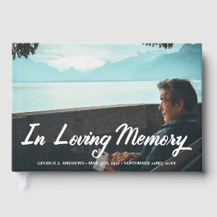 Livro De Visitas Em roteiro Loving da memória Overlay - adicione a