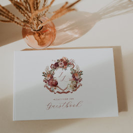 Livro De Visitas Encontre o Amor | Crista de Casamento Outono em Fl
