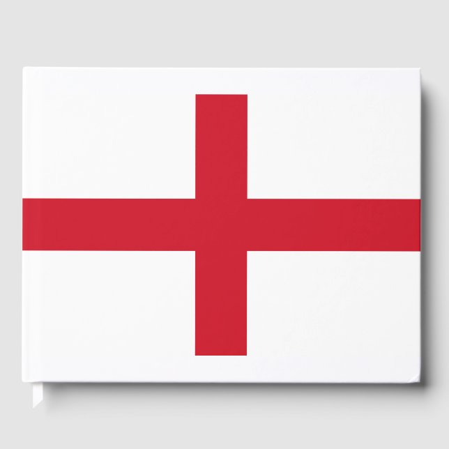 Livro De Visitas English Flag (Inglaterra) (Frente)
