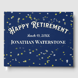 Livro De Visitas Entrar na Parte de Aposentação